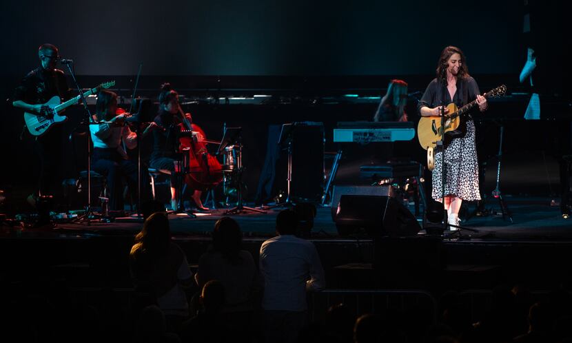 Sara Bareilles performs on Nov. 12, 2019 at the Toyota Music Factory in Irving, Texas.