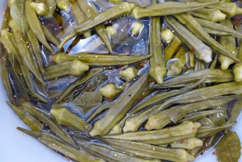 Crisp, bread-and-butter-style pickled okra is already an early favorite at Pickletopia. 