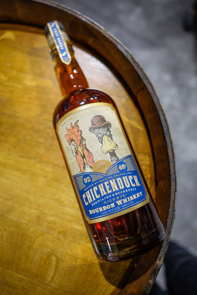 Bending Branch winery is now making bourbon, including one called ChickenDuck.