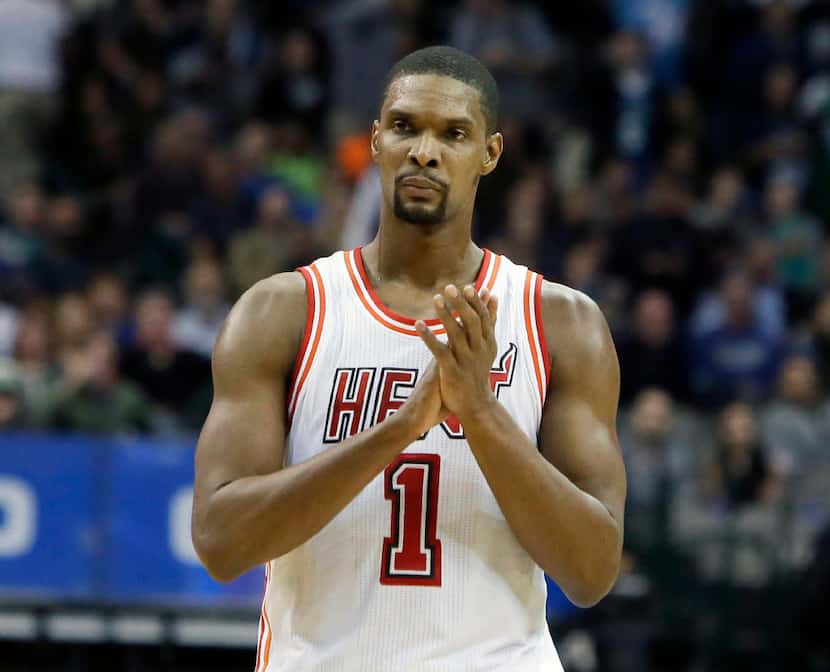 Chris Bosh is scheduled to appear at this year's back to school fair.