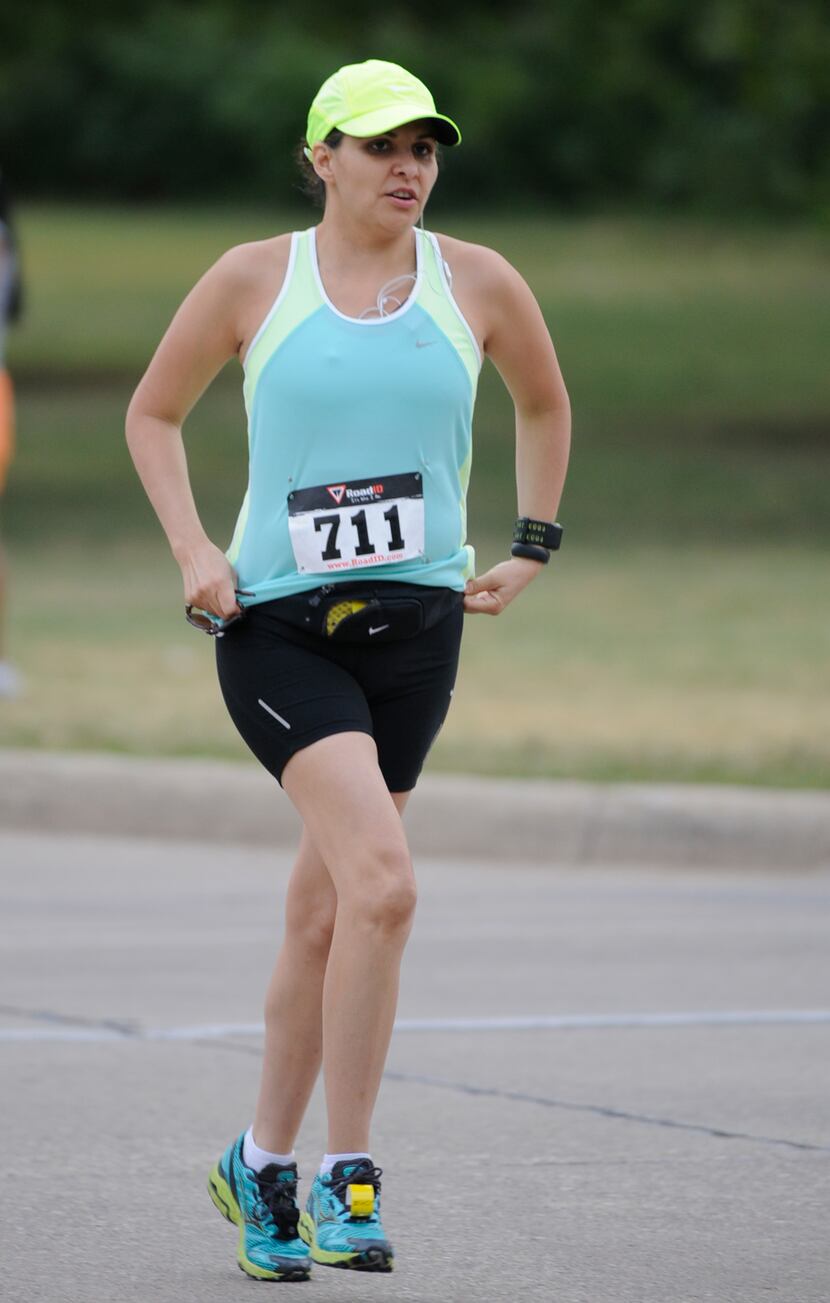 Malissia Zapata begins the Hottest Half at Norbuck Park on Sunday, August 12, 2012    