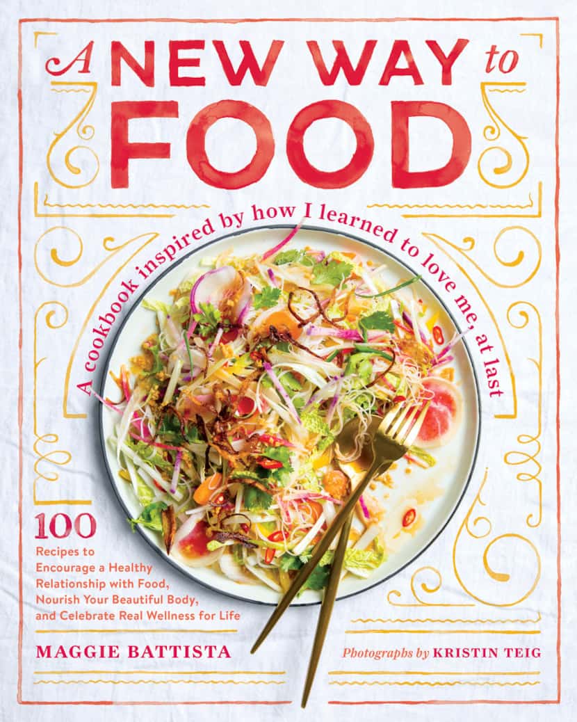 A New Way to Food book cover by Maggie Battista