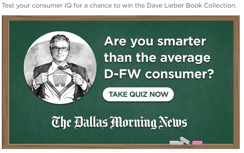 Dave Lieber's property tax quiz.