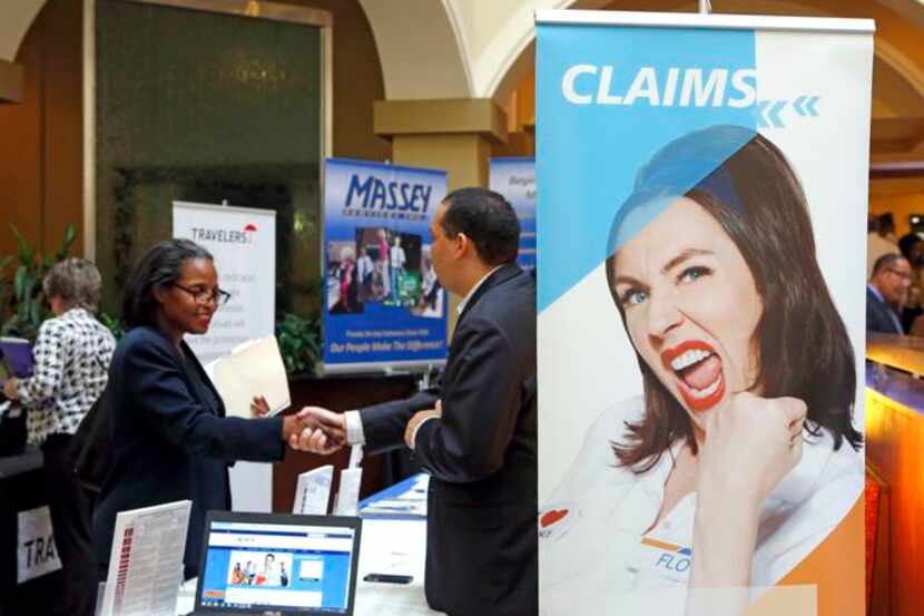 
A job fair was held Monday at Embassy Suites Dallas-Park Central. Statistics show workers...