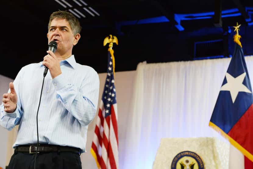 Rep. Filemon Vela, D-Brownsville, on Thursday called Rep. Mike Conaway, R-Midland, a "racist...