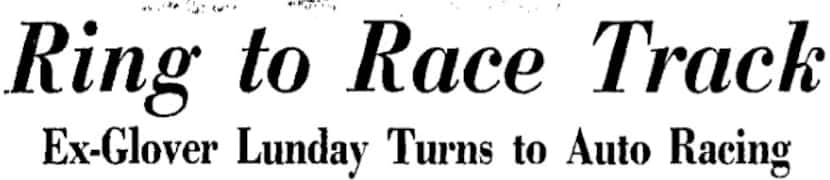 Dallas Morning News headline from June 25, 1968.