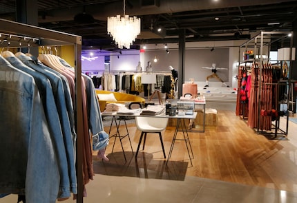 Women's clothing on display at the Market by Macy's in Southlake in early 2020.