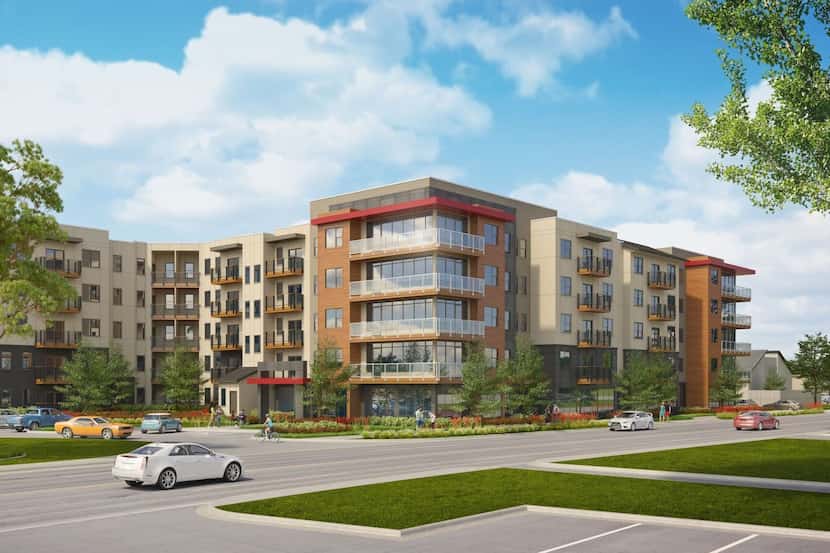 Fountain Residential's new student apartments at UTA will open in 2019. (Fountain Residential)