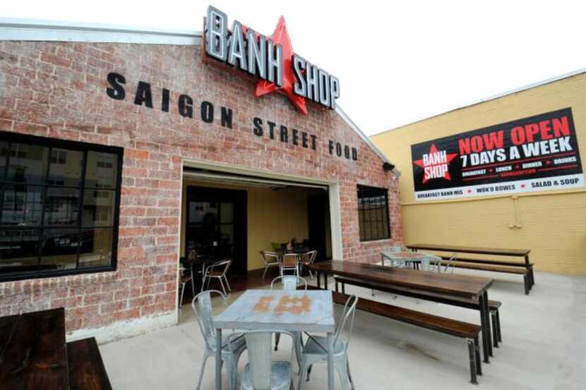 
Banh Shop is one of the incubator restaurants Yum is launching in Dallas to test ideas. 
