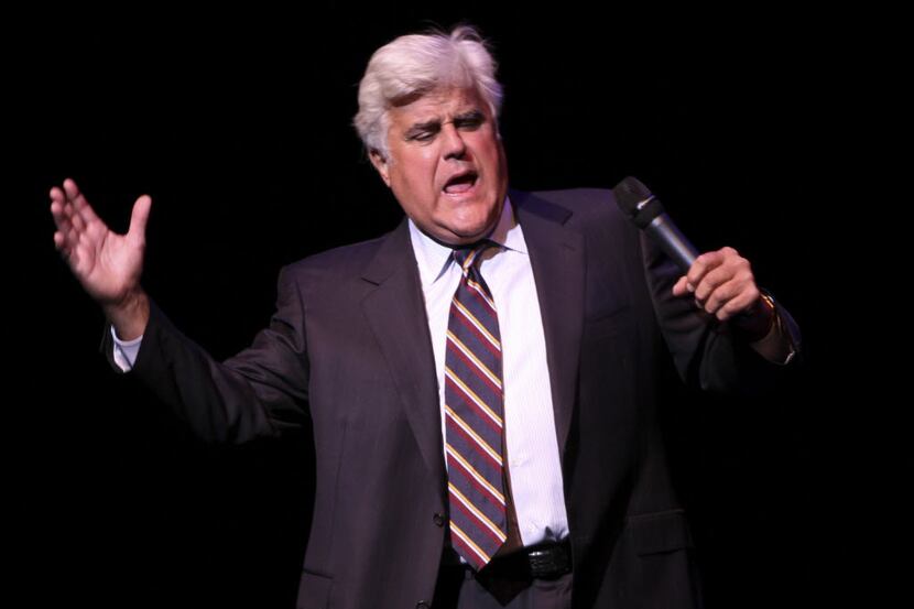 Jay Leno, who performed here in 2014 at Bass Performance Hall in Fort Worth, delivered a...