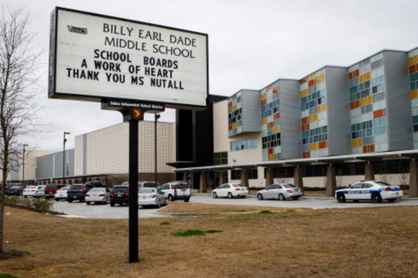 Billy Earl Dade Middle School in Dallas.