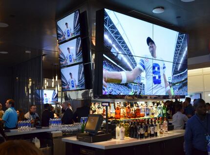 The TVs above the bar were designed to look like Jerry's big TVs. In similar style, you...