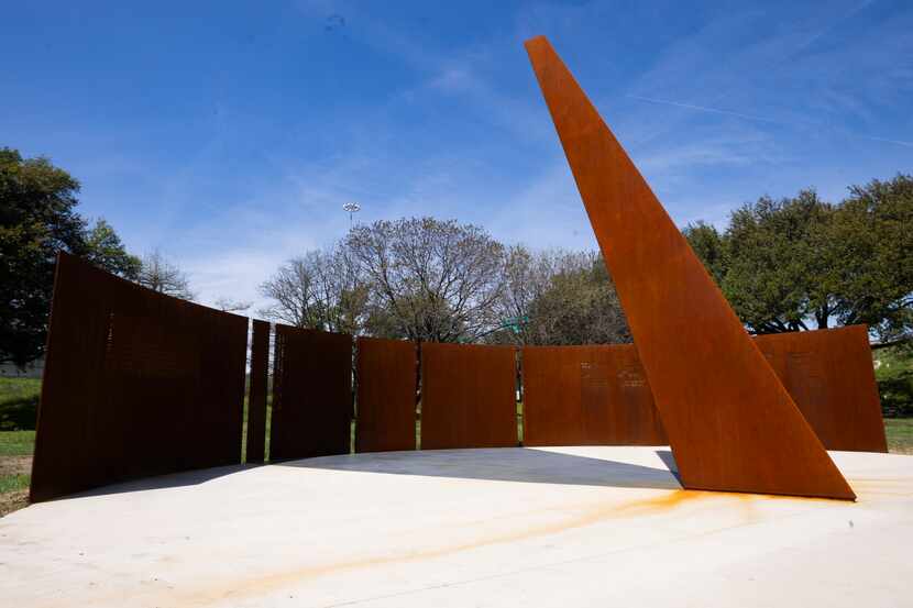 The public artwork "Shadow Lines," by artists Shane Allbritton and Norman Lee, will be...