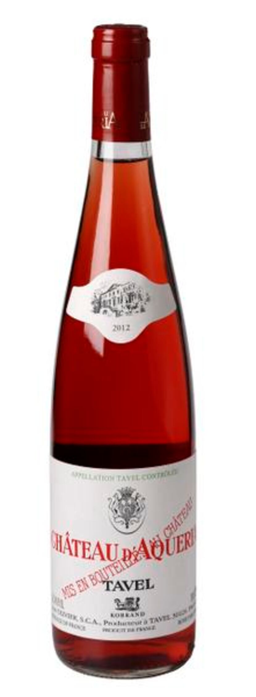 
Château d’Aquéria Tavel Rosé, 2012, France. Made from a blend of seven Southern Rhone...
