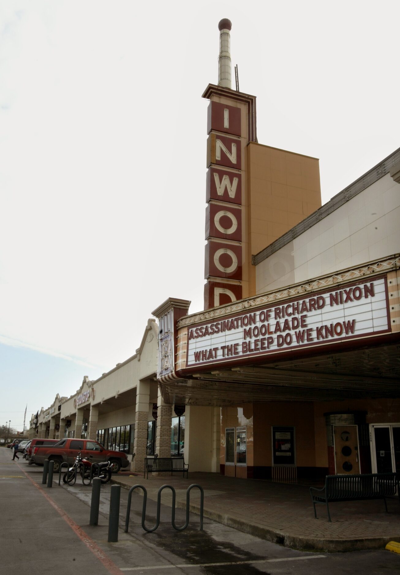 OLD MOVIE THEATER -- The Inwood. Just off the Dallas North Tollway at Inwood Road and Lovers...