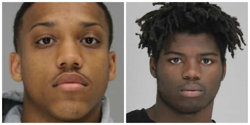 Tyrese Simmons (left) and Davonte Benton (right), both 19, were indicted Oct. 31 for the...