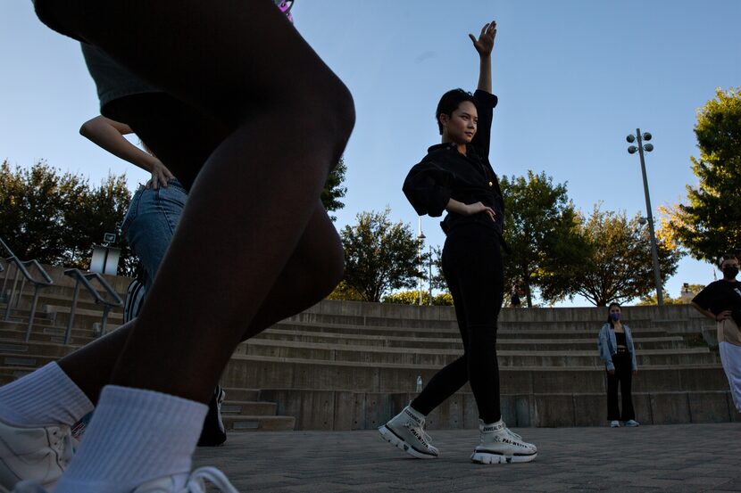 Steven Mai is a member of AEON, a Texas-based K-pop cover dance team that organizes meetups...