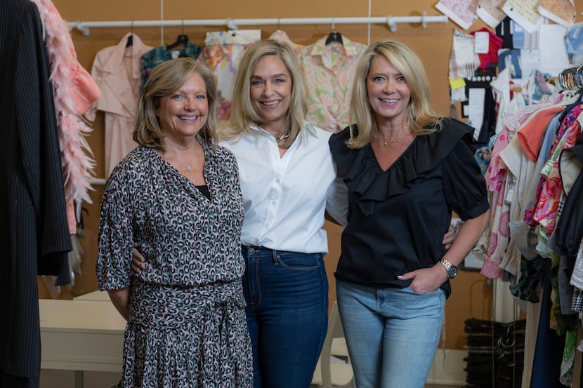 Finley Shirts president Marty Washington (from left), co-founder and designer Finley Moll...