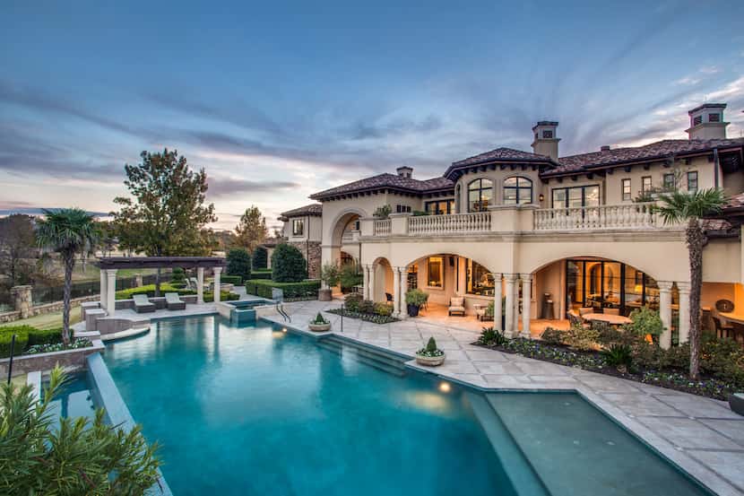 The more than 16,000-square-foot Westlake estate is in the Vaquero community.