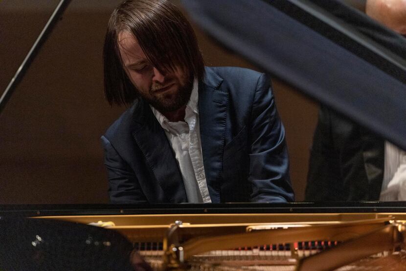Russian pianist Daniil Trifonov performs Brahms' First Piano Concerto with the Dallas...