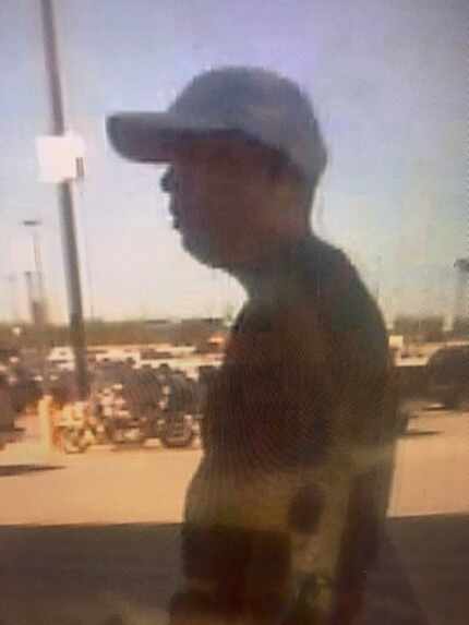Corsicana police released this image of the suspect.