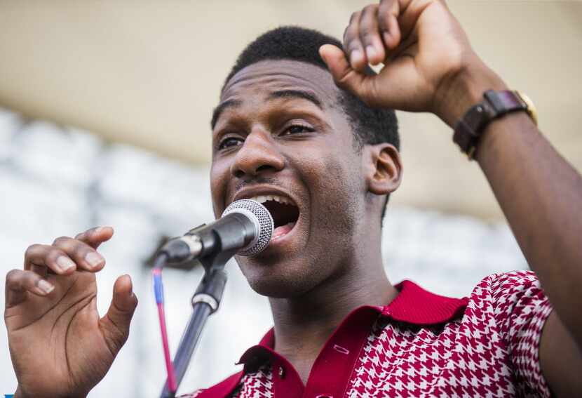 From the archives: Musician Leon Bridges performs at SXSW in March 2015.