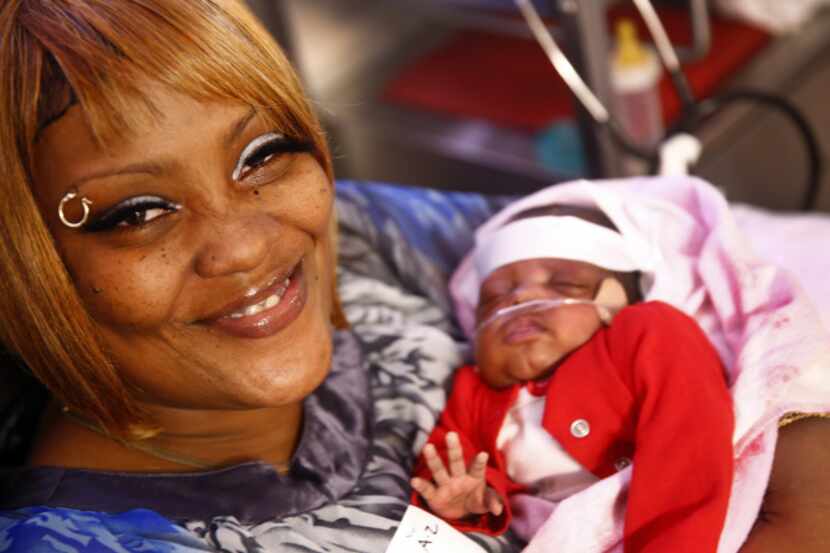 Angel Rose weighed 1 pound and 4 ounces when she arrived more than three months early in...