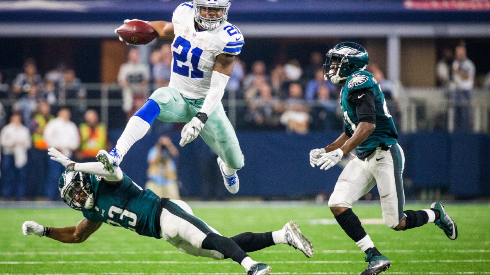The Cowboys and Rams are happy that hurdling is still legal after other NFL  rules got changed