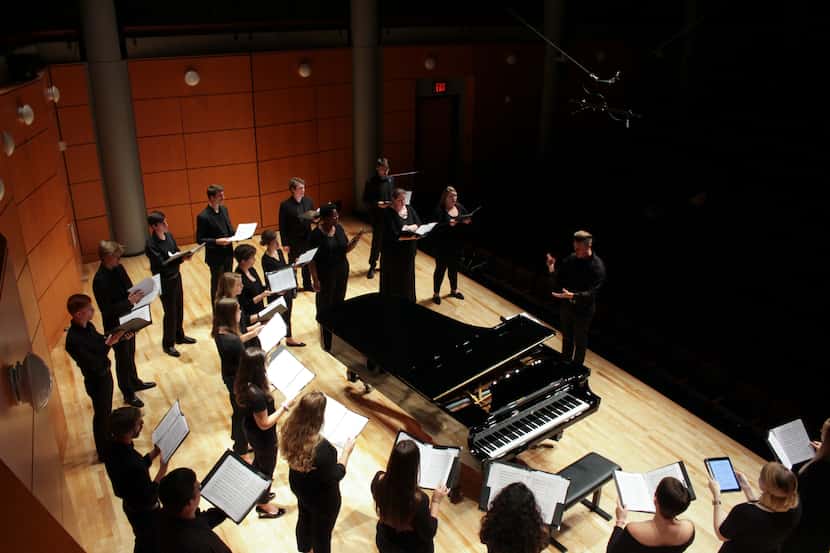 J.D. Burnett, who is pictured here conducting a choir at the University of Georgia, has been...