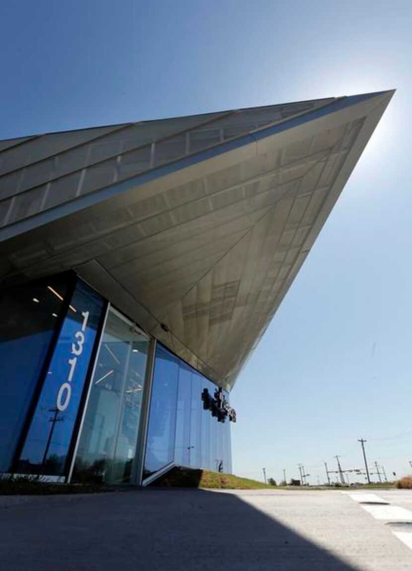 
The front entrance to the Legacy ER located at 1310 W. Exchange Parkway, in Allen, Tx, on...