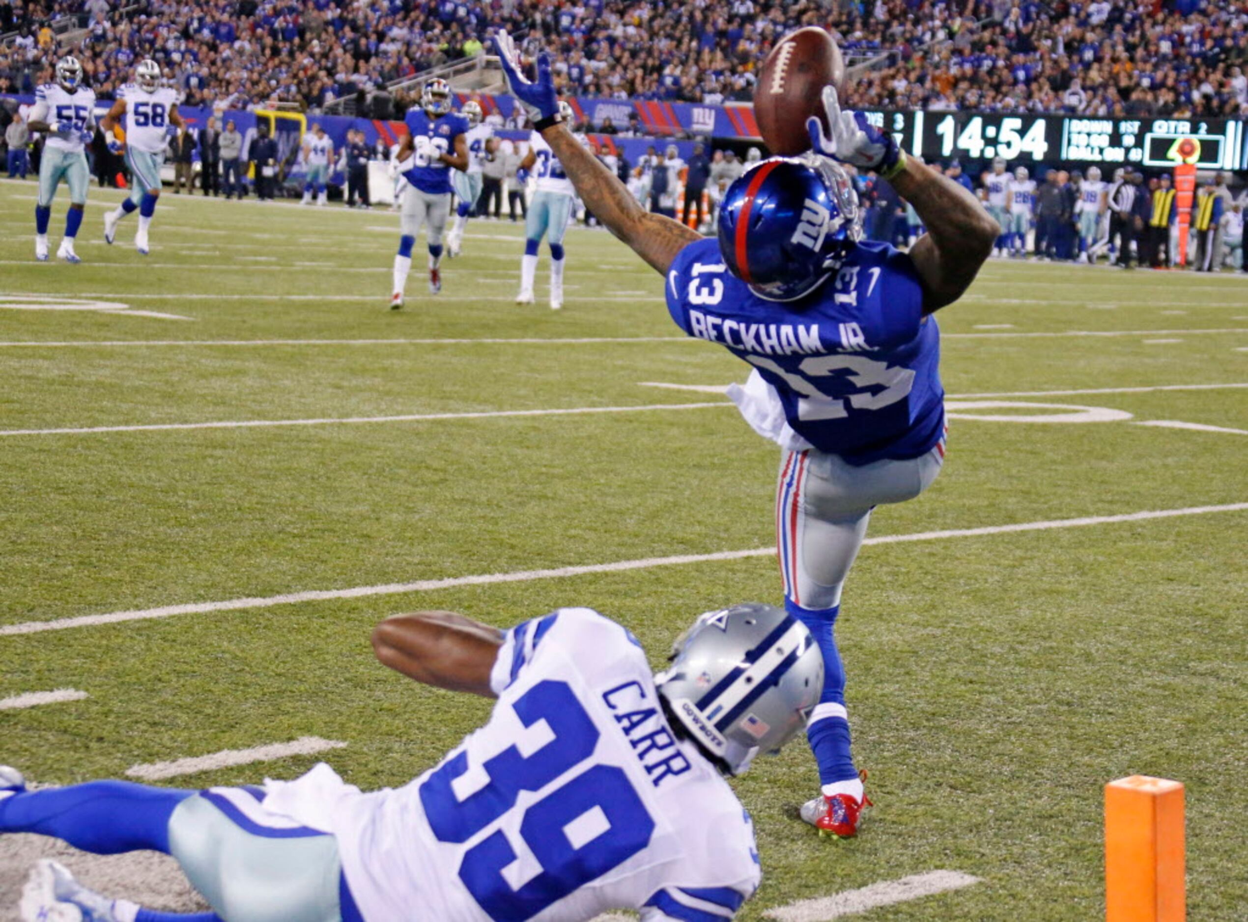 New York Giants: Ranking Odell Beckham Jr.'s top-five games