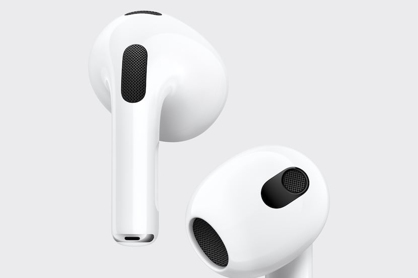 The Apple AirPods (third generation)