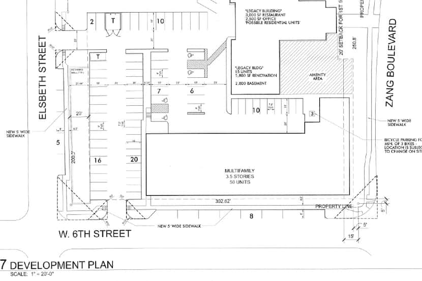  A new apartment building will be constructed next door to the church which will be...