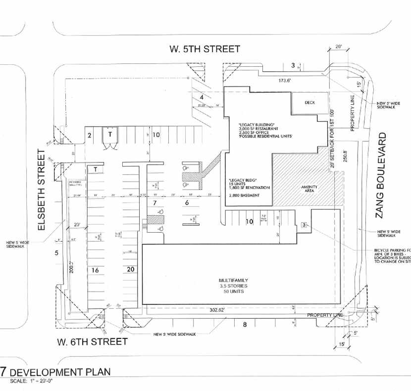  A new apartment building will be constructed next door to the church which will be...