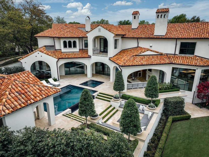 The six-bedroom home at 6825 Golf Drive in University Park is on the market for $22 million.