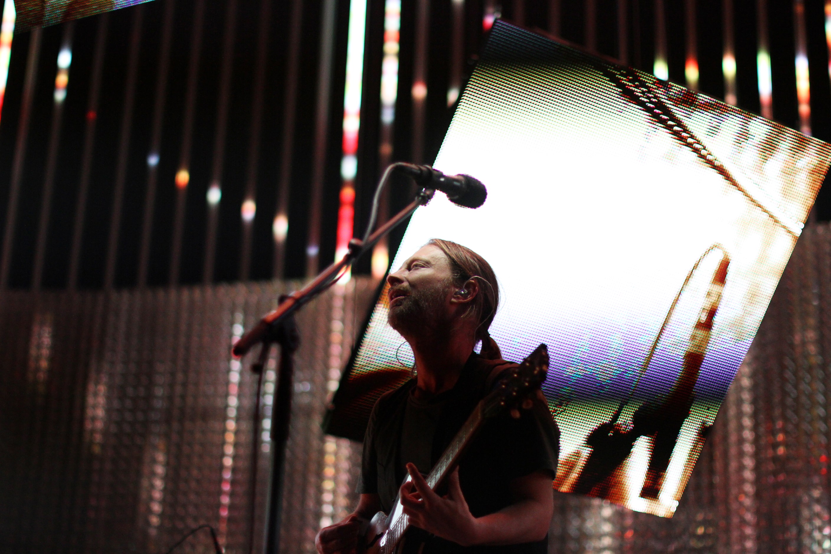 Radiohead frontman Thom Yorke performs at the American Airlines Center on March 5. 