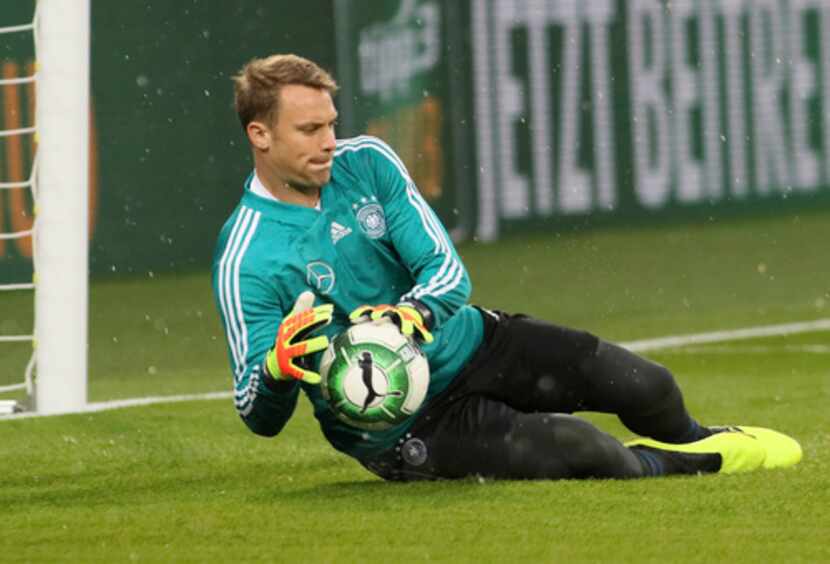 Manuel Neuer fue incluido en la nómina final de Alemania. Foto AP