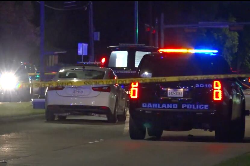 Three men were fatally shot Monday night at an apartment complex in Garland.