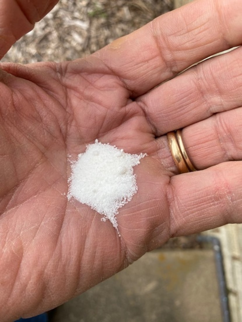 Saltpeter, or potassium nitrate, stimulates wood decomposition.