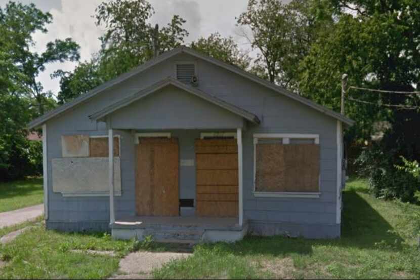 
This property at 4515 Canal in southern Dallas, listed in “poor” condition, is part of the...