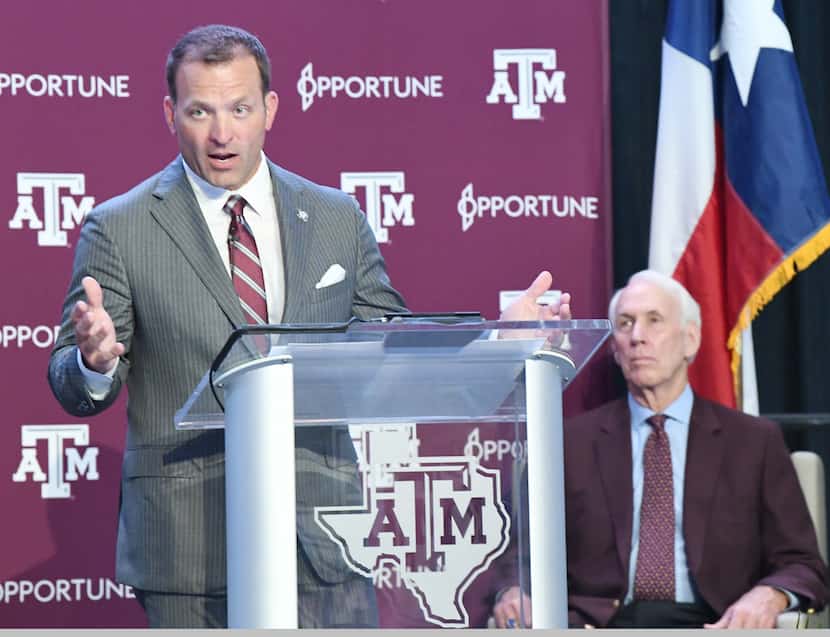 Athletic director Ross Bjork said Texas A&M felt a responsibility to better support its...