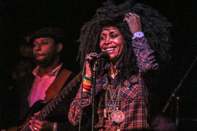  Dallas' own Erykah Badu performed at the 8 year Anniversary of the Jam Session at The...
