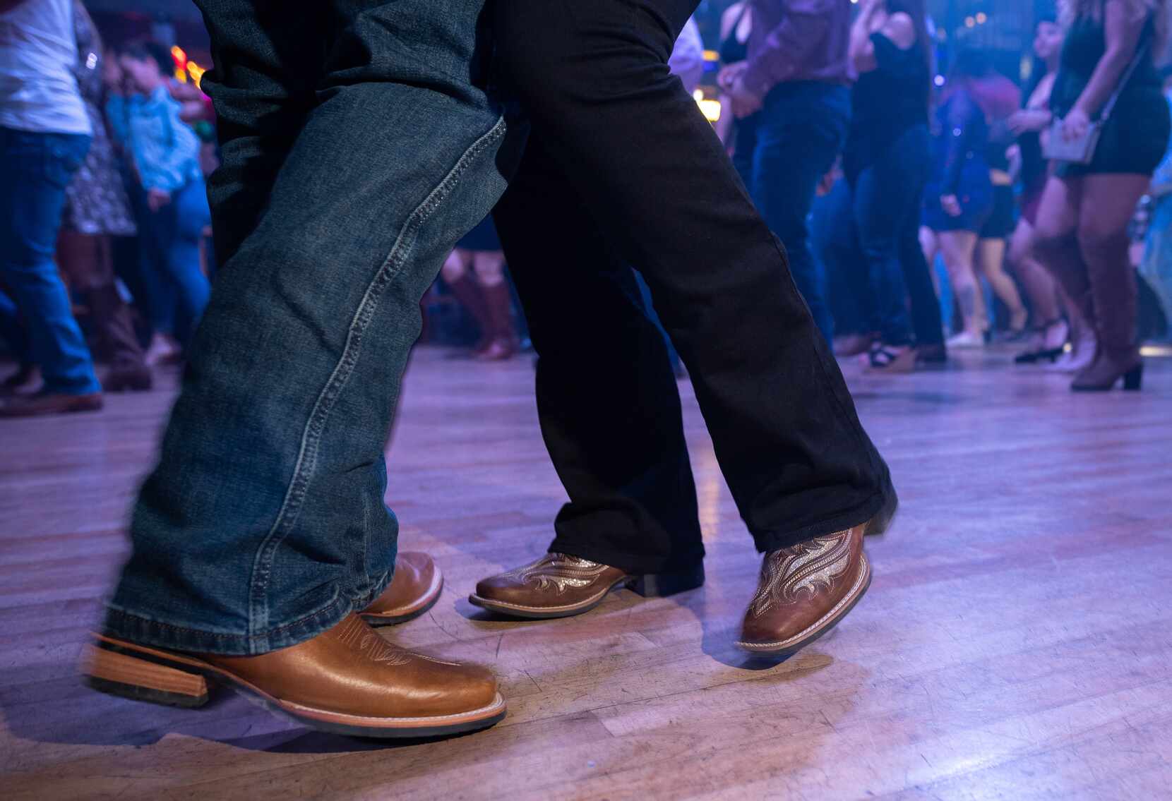 Square-toe boots are popular among Texas Hispanic youth, a symbol of  identity and pride