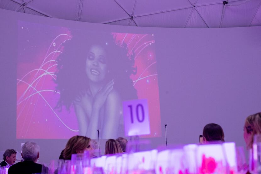 Diana Ross performed at the TWO x TWO for AIDS and Arts event, held at the Rachofsky House...