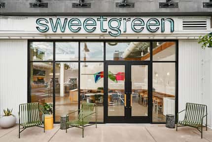 The first Sweetgreen in Dallas opens Nov. 23, 2021, in West Village.  