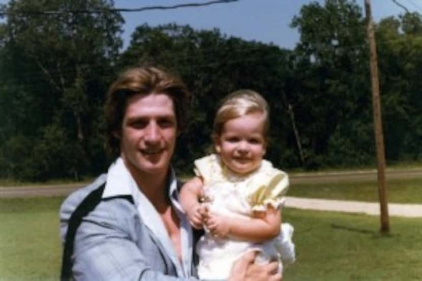  Kristen and her father Kevin, many years ago (Facebook)