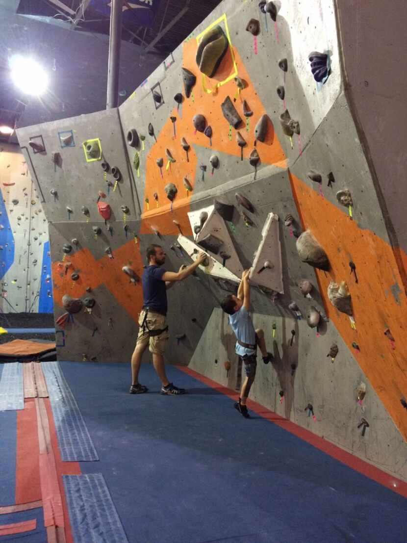 Dyno-Rock in Arlington has courses for all ages.