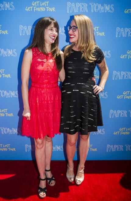Allison Raskin and Gaby Dunn were in Dallas at a promotional event for Paper Towns, a movie...