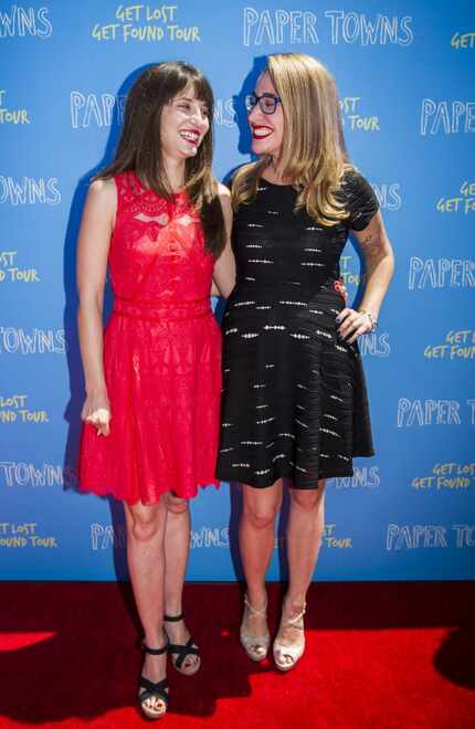 Allison Raskin and Gaby Dunn were in Dallas at a promotional event for Paper Towns, a movie...