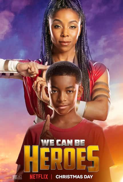 Brittany Perry-Russell and Isaiah Russell-Bailey star in "We Can Be Heroes," which has been...